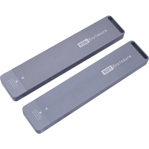 M2 SSD Case NVME Enclosure M.2 to USB TYPE-A 3.1 SSD Adapter for NVME PCIE M Key NGFF SATA B Key SSD Disk Drive Box M.2 SSD Case