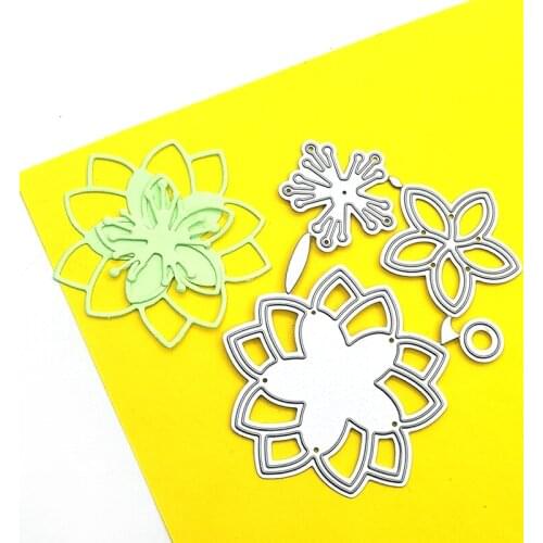 Julyarts Laminated Flowers Metal Cutting Dies New 2020 Flower Dies For DIY Scrapbooking Decorative Embossing Handcraft