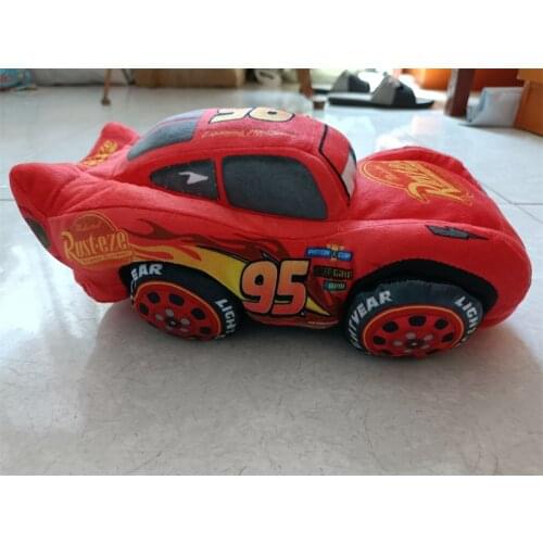 Disney Cartoon Pixar Cars McQueen Friends Mater Soft Cotton Plush Toys Doll Stuffed Tiger Vigny Bear Gifts For Children
