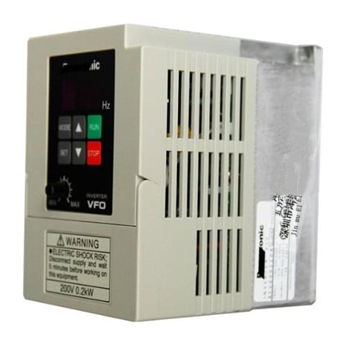 New BFV00022DK 0.2KW 1 Phase 230VAC Inverter VFD Frequency AC Drive