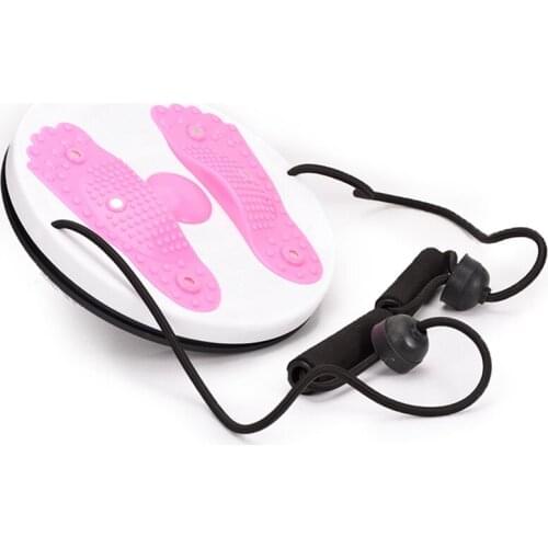 Twister Plate Twist Board Magnet Plate Twist Disk Slimming Legs Fitness Twist Waist wriggle Plate Balance Foot Massage Disc