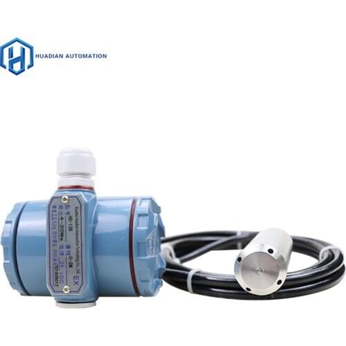 4~20ma submersible sewage water level transducers 0-10v milk 100 meters depths level sensor