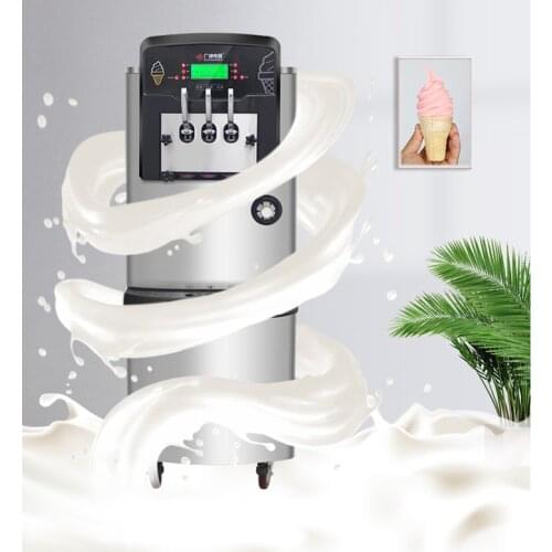 2021 New Popular 36-42L / H vertical 3 Flavor Ice Cream Soft Machine For Sale With Special Price