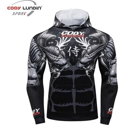 MMA Hoodie Muay Thai Tiger Fighting Hoodies Jiu Jusit Rashguard T-shirt MMA Clothing Running Bjj BJJ Boxe Fight Boxing Jerseys