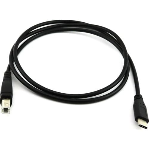 USB-C USB 3.1 Type C Male to USB 2.0 B Type Male Data Cable Cord Phone Printer
