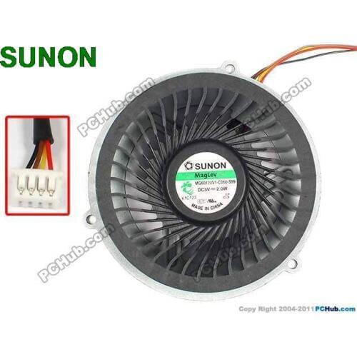 For Sunon: MG60120V1-C060-S99 laptop cooling fan for ideapad Y570 Y570N
