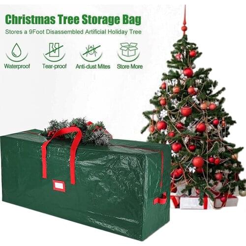 Waterproof Storage Bag Xmas Trees Dustproof Cover Protect Furniture Quilt Clothes Book Warehouse Home Tools Storage Bags D30