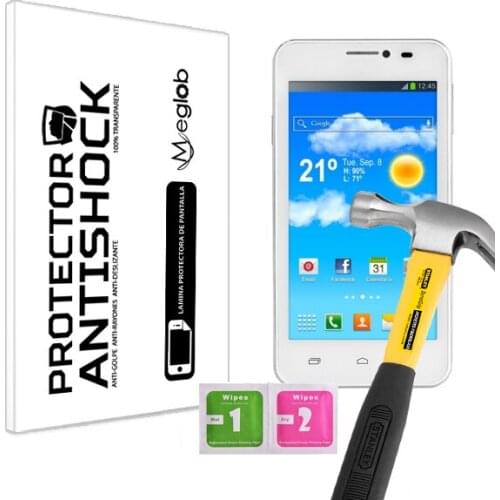 Protector de Pantalla Anti-Shock Anti-Golpe Anti-arañazos Compatible con Woxter Zielo D15