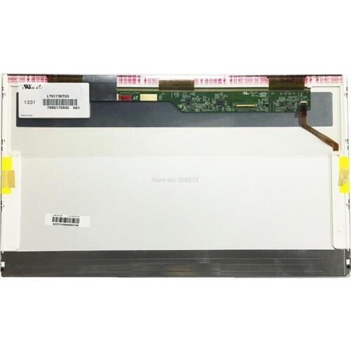 Free Shipping LTN173KT03 only for original model LTN173KT03 Fit HP 17-e011sr 17-f226nz Laptop LCD LED Screen 1600*900 LVDS 40pin
