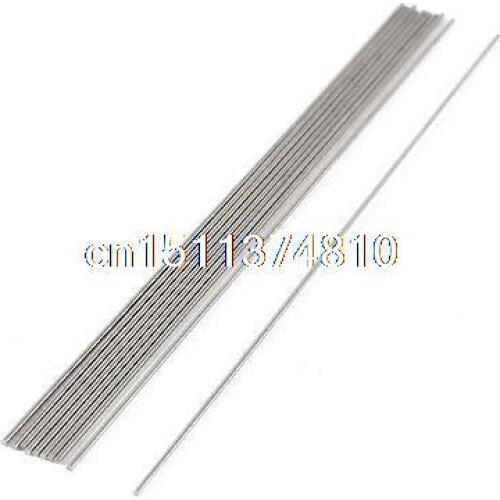 10 Pcs 0.7mm x 100mm HSS Grooving Tool Round Turning Lathe Bars Gray