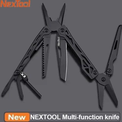 Nextool Official 10 In1 Tools Multifunctional Tools Blade Folding Pliers Camping Hiking Cycling Portable Scissors Opener