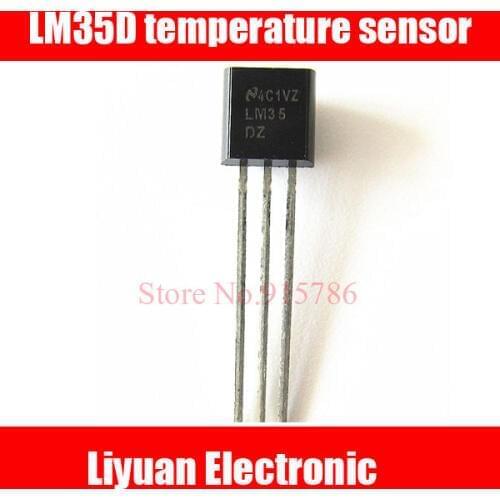 2pcs LM35D temperature sensor / LM35DZ precision temperature sensor / LM35 TO-92 temperature module