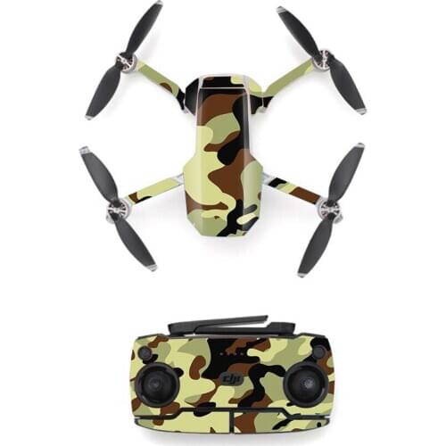 31 Styles Camo Camouflage Style Skin Sticker for DJI Mavic Mini Drone And Remote Controller Decal Vinyl Skins Cover M0042