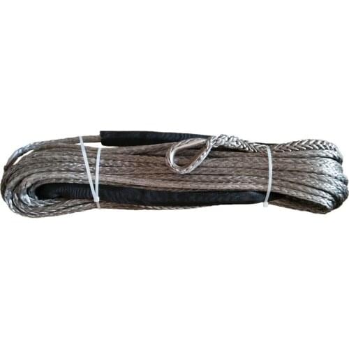 8mm x 30m 5/16" x 100' synthetic winch line / rope / cable uhmwpe fiber for 4x4 4wd atv utv suv offroad