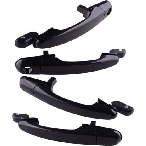83650-2E000 4pcs Car Exterior Outside Door Handle 82650-2E020 82660-2E020 fit for Hyundai Tucson 2009 2008 2007 2006 2005
