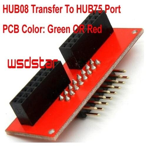 TF HUB08 transfer to HUB75 port Converter adapter LED display conversion card for TF LongGreat LED control card 10pcs/lot