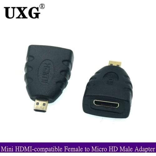 Micro HDMI-compatible Mini HD Type-C Female To Micro HD D Male Adapter C Female To D Male Computer TV HD Interface Connector