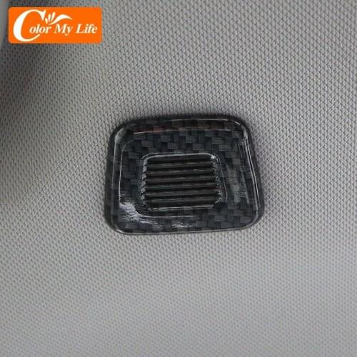 Accessories for Jeep Renegade 2015 2016 2017 2018 2019 2020 2Pcs/Set Car Roof Microphone Speaker Cover Sequins Trim Sticker