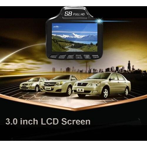 Car DVR Camera Dash Cam 3 in 1 Radar Detector 3.0 inch GPS HD 1080P Registrar Video Recorder