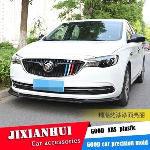 For Buick Excelle GT Body kit spoiler 2018-2019 For Excelle GT ABS Rear lip rear spoiler front Bumper Diffuser Bumpers Protector