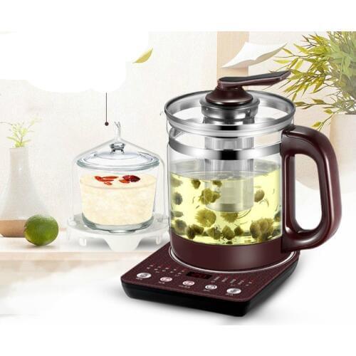 Health pot home multi-functional automatic thickening high borosilicate glass flower