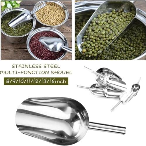 Stainless Steel Ice Cream Sweets Food Wedding Buffet Candy Bar Scoops Candy Bar Floating Grain Food Shovel Charming