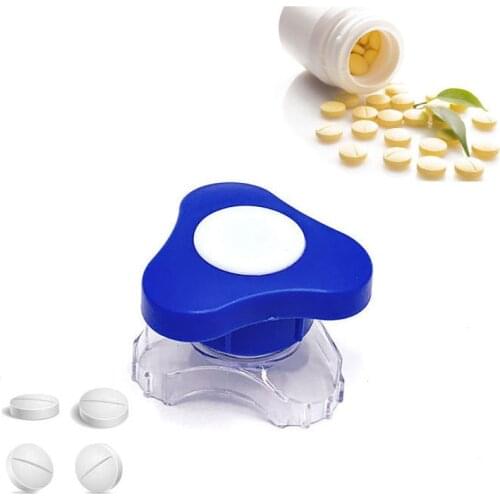 1pcs Pill Pulverizer Tablet Grinder Medicine Cutter Crusher & Storage Box Crush Medicine Specially Designed Children