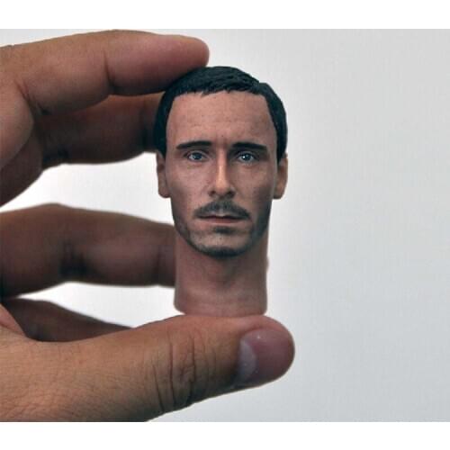 Delicate Painting 1/6 Magnet Michael Fassbender Head Sculpt Fit 12" Figure