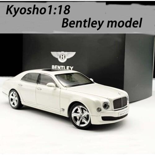 Kyosho 1: 18 Bentley model limited edition simulation car model original collection of Arts and crafts gifts