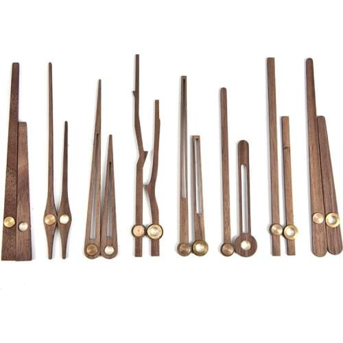 1PC Wooden Pointers DIY Wall Clock Hands 12 inch Clock Needle Quartz Replace Parts