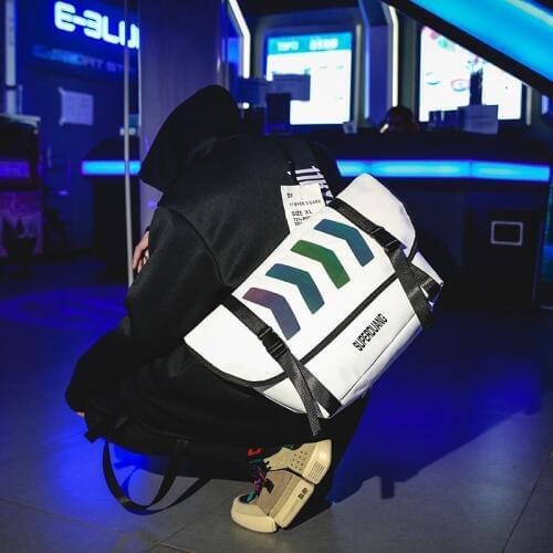 New Messenger Bag Fashionable Reflective Bags Oblique span package Multi-Function Single shoulder oblique satchel 2019 fashion