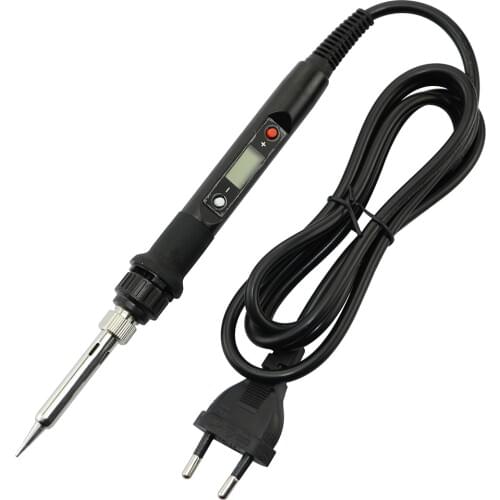 New 80W Soldering Iron LCD Digital Display Adjustable Temperature With Automatic Dormant Features 110V 220V Soldering Iron Tool