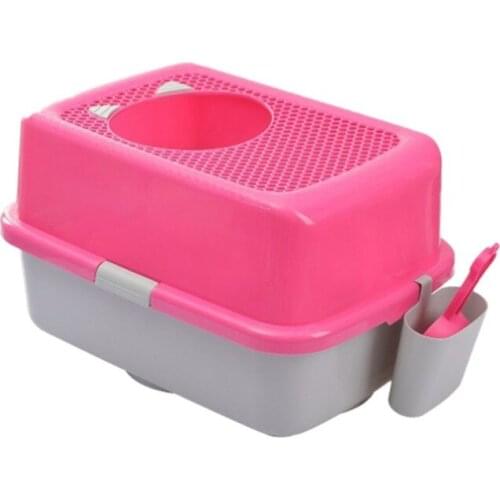 Dog Puppy Cat Kitten Litter Housebreaking Plastic Cleaning Tool Scoop Poop Shovel Waste Tray For Pet Products Supplies