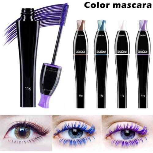 Curling Colorful Mascaras 4 Color Women Eyelash Extension Curling Eyelashes Makeup Waterproof Cosmetics Wimper Mascara