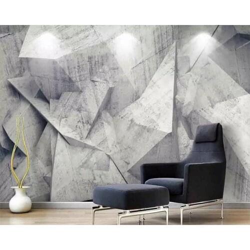 Beibehang Custom 3d wallpaper Nordic minimalistic abstract line geometry 3d mural marble TV background wall papers home decor 3d