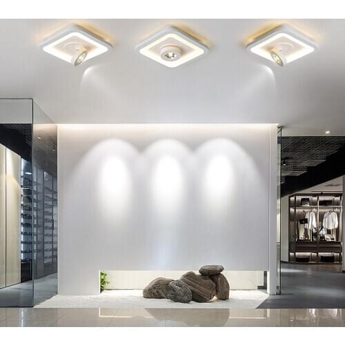 Modern LED ceiling chandelier for bedroom cloakroom aisle corridor balcony acrylic led chandelier lighting fixtures AC110-220V