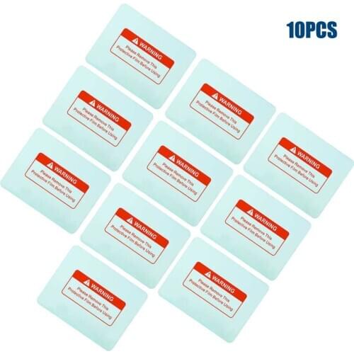 Spotter Welder 10PCs Welding Helmet Lens Cover Transparent Protective Plate Round Corner 116 x 90mm Filleting Machine