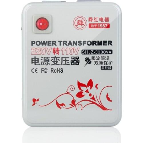 3000W transformer 220V to 110v 100v 120v Japan American Electric Power Supply Voltage Converter 110V to 220V