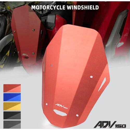 Motorcycle Windshield Spoiler Windproof Wind Deflector For honda ADV150 2019 2020 Accessories Motorbike windshield Deflector