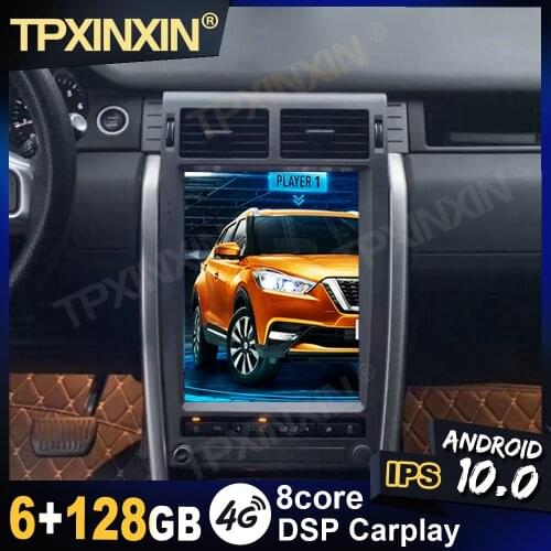 Android 10 6G+128G For Land Rover discovery Freelander 2016-2020 Carplay DSP Multimedia Player Tape Recorder Video GPS Head Unit