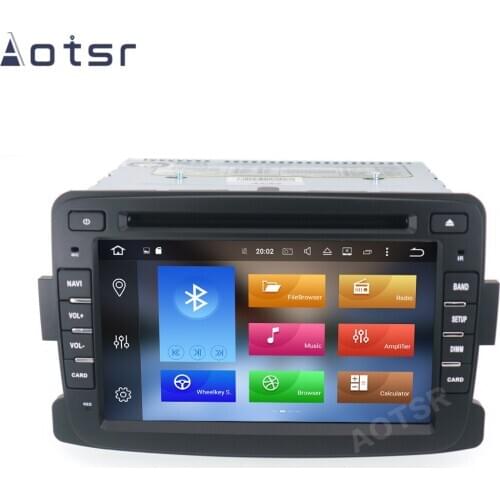 AOTSR 2 Din Car Radio Auto Android 10 For Renault Duster 2010 - 2015 Multimedia Player Stereo GPS Navigation DSP IPS AutoRadio