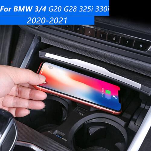 For BMW 3/4 Series 15W Wireless Mobile Phone Charging Version G20 G28 325i 330i 2020-2021 Central Control Charging Boardf