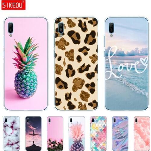 Case For Huawei Y6 2019 Silicon TPU Cover Soft Phone Case For Huawei Y6 2019 MRD-LX1 MRD-LX1F Y 6 Pro Y6 Prime Case