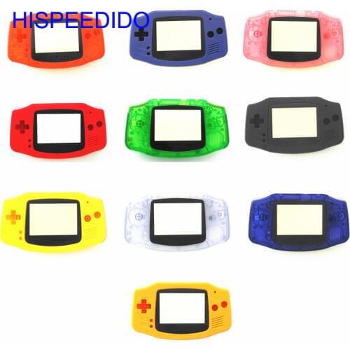HISPEEDIDO Full Housing Cover Repairt Parts for Nintendo GBA Case for Gameboy Advance Shell Screwdriver buttons