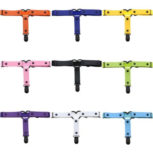 2021 Punk Gothic Heart PU Leather Elastic Garter Belt Leg Thigh Ring Suspender Stockings Belt Leg Chain Slavery goth accessories