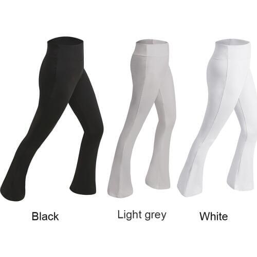 Hot Women Yoga Pants Flared Wide Leg Bodybuilding Sweatpants Pilates Dancing Leggings DO2