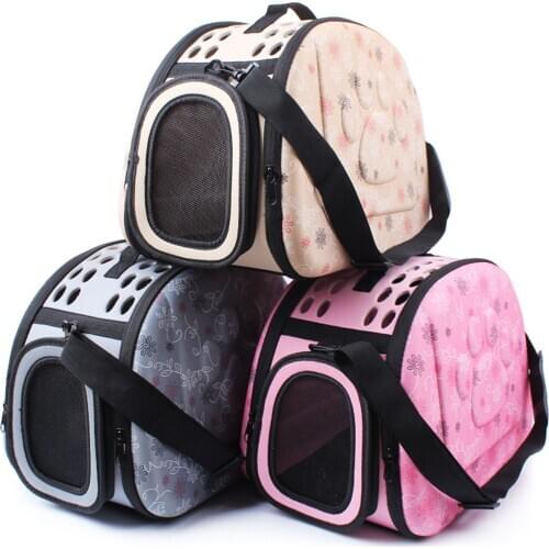 Outgoing Backpack Foldable And Removable Pet Backpack Soft EVA Portable Portable Cat And Dog Backpack Pet Outing Package