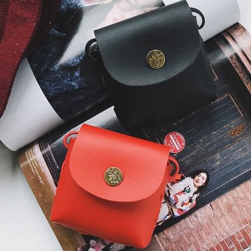 Coin Purse For Girls Boys Handbag Children Wallet Coin Pouch Kid Small Purse Flap Vintage Baby Bag