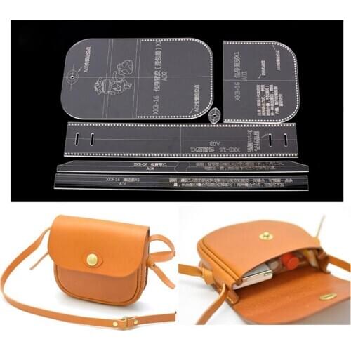 XKB-16Shoulder Bag Acrylic Template Leather Pattern Acrylic Leather Pattern Leather Templates for Bags