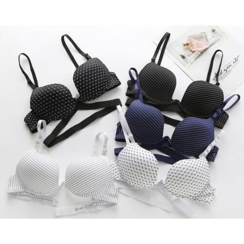 Beauty Back U-shaped Gathered Bra One-piece Seamless 3/4 Cup Gathered Bra